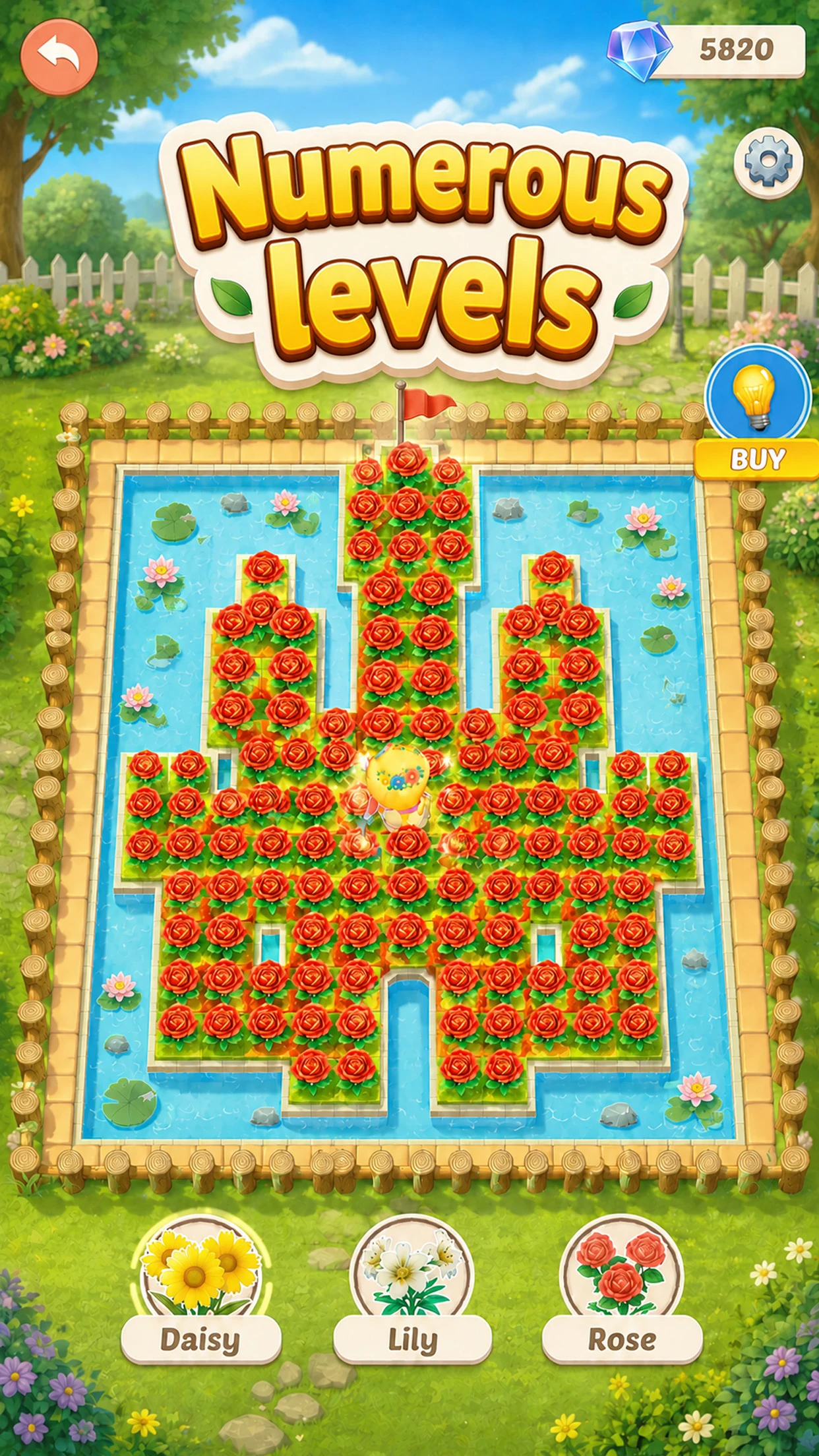 Town Florist - Bloom & Roll screenshot